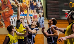 Видео Москва Баскетбольная - Сборная Журналистов. Счет 33:49