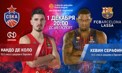 ПБК ЦСКА VS. Барселона!